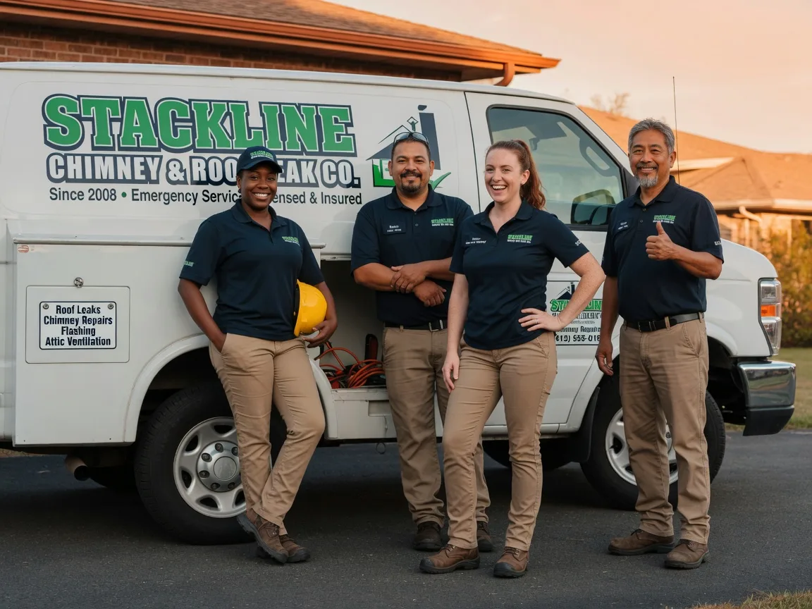 Chimney flashing repair company in Palmer, IA